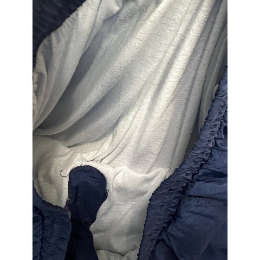 Vtg Christian Dior Monsieur Blue Windbreaker Pants Mens XL Lined Zip Cuffs - Picture 8 of 11